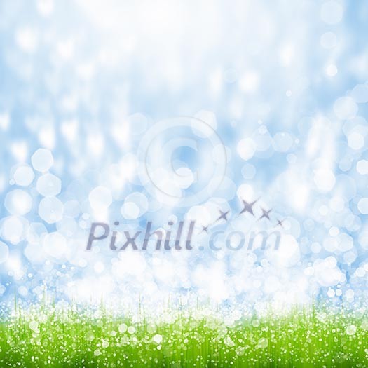Background bokeh image. Summer and vacation concept Background bokeh image. Summer and vacation concept