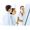 Image of business people at meeting discussing project