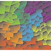 Abstract colorful patches background template 