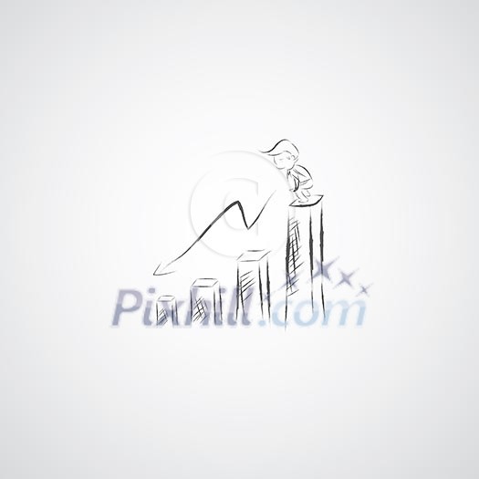 businessman fail investment cartoon sketch businessman fail investment cartoon sketch