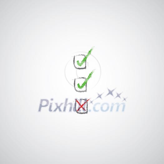 check marks symbol on gray background check marks symbol on gray background