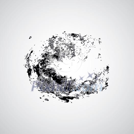 Galaxies symbol design on gray background Galaxies symbol design on gray background