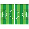 green vector soccer field 