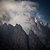 Lovely Alpine Scenery lit by the warm evening lightt, Restonica Valley, Corsica, France