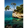 Splendid seacoast of Croatia (Makarska riviera, Brela)