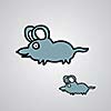 mouse hand drawn cartoon sketch