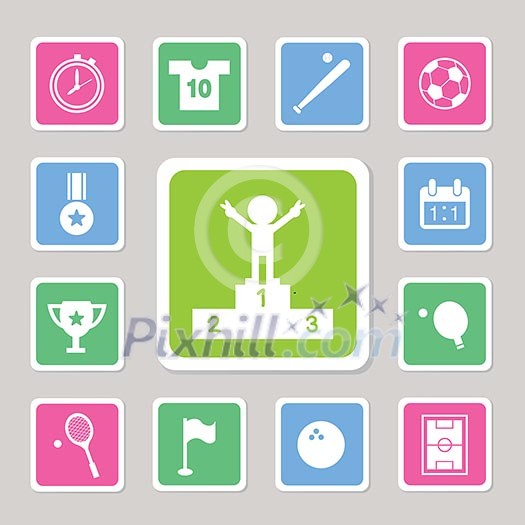 sport symbol set for use sport symbol set for use