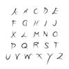 handwriting font set for use