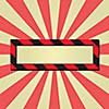 Vector blank sign for use