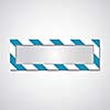 Vector blank sign for use