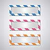 Vector blank sign for use