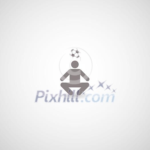 sport symbol on gray background sport symbol on gray background