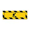 Vector sign under construction on white background