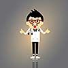 doctor vector cartoon style for use