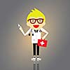 doctor vector cartoon style for use
