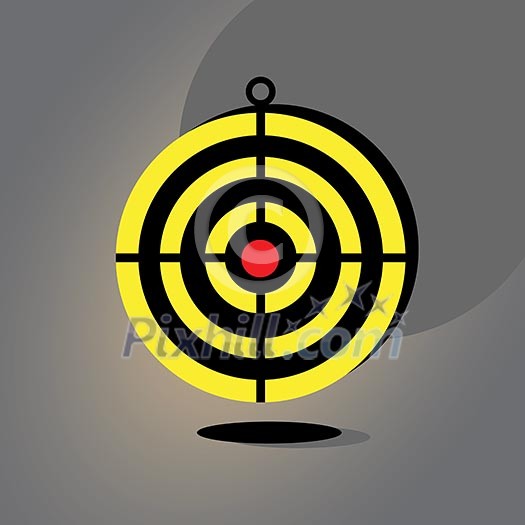 darts target aim vector cartoon darts target aim vector cartoon