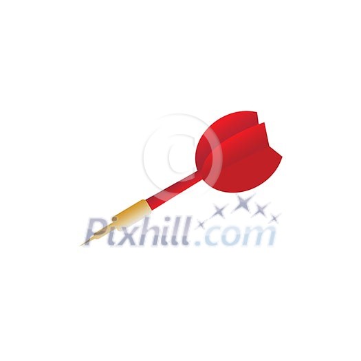 darts target vector cartoon style darts target vector cartoon style