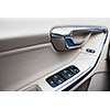 Modern car interior