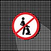No sex sign until the right time and place 