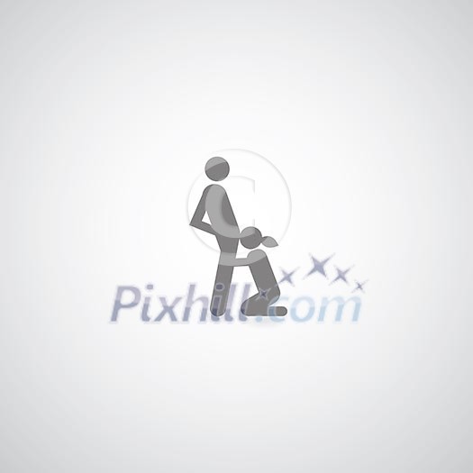 sex behavior symbol on gray background sex behavior symbol on gray background