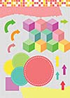 graphic design for book cover or content page