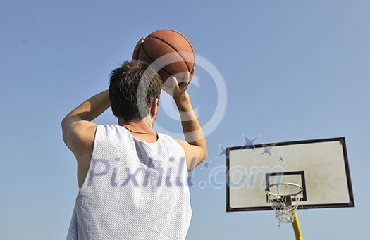 basketball player practicing and posing for basketball and sports athlete concept basketball player practicing and posing for basketball and sports athlete concept
