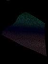 black binary  numbers on dark background