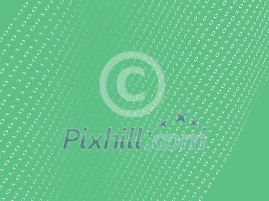 binary numbers background with color effect binary numbers background with color effect