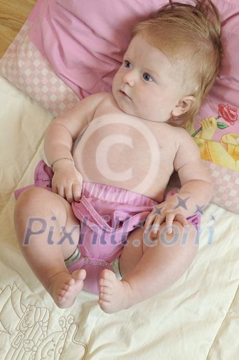 cute little baby indoor closeup portrait cute little baby indoor closeup portrait