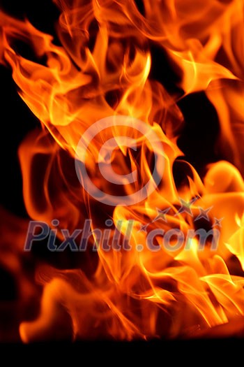 fire flame background pater frame on black background fire flame background pater frame on black background