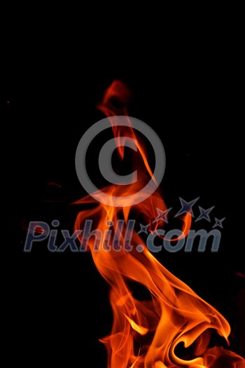 fire flame background pater frame on black background fire flame background pater frame on black background