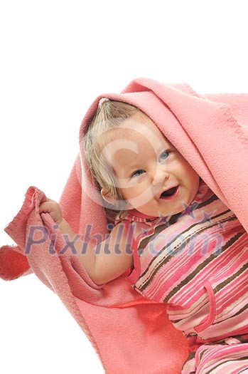 baby blanket isolated one happy baby blanket isolated one happy