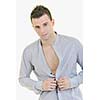 young man fashion isolated on whiteyoung man fashion isolated on white