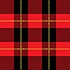 vector red seamless tartan plaid  pattern for background 