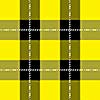 vector yellow tartan plaid  pattern for background 