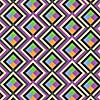 Seamless vector geometric pattern background 