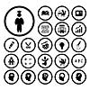vector basic icon for educationv