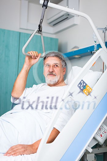 doctor or nurse talking to patient in hospital
