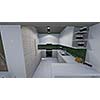 3d design of modern home appartment indoor