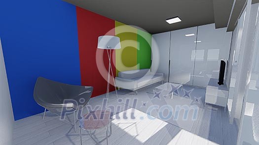 3d design of modern home appartment indoor 3d design of modern home appartment indoor