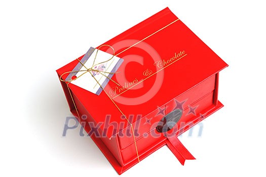 chocolate and praline luxury box with candy and sweets chocolate and praline luxury box with candy and sweets