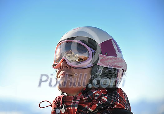 happy people group have fun on snow at winter season on mountain with blue sky and fresh air happy people group have fun on snow at winter season on mountain with blue sky and fresh air