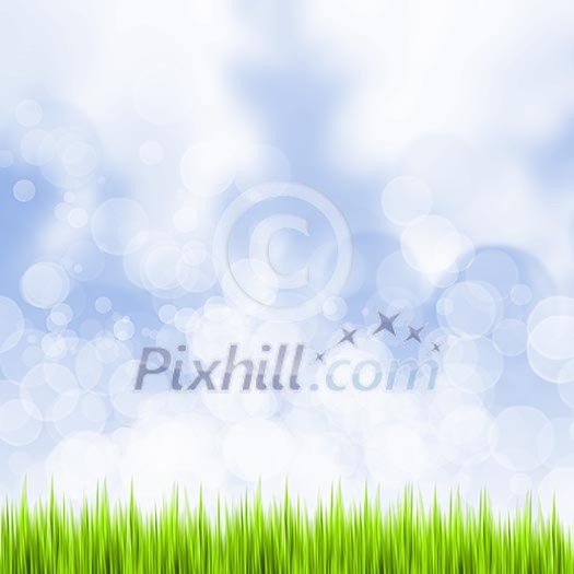 Background bokeh image. Summer and vacation concept