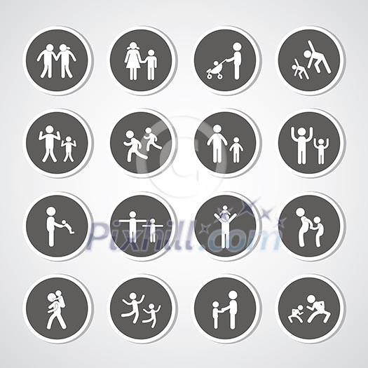 family idol symbol for set family idol symbol for set