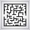 maze against on gray background 