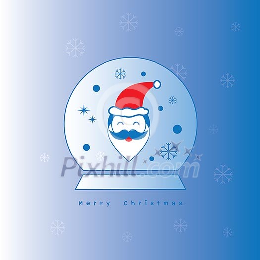vector santa claus cheerful face vector santa claus cheerful face