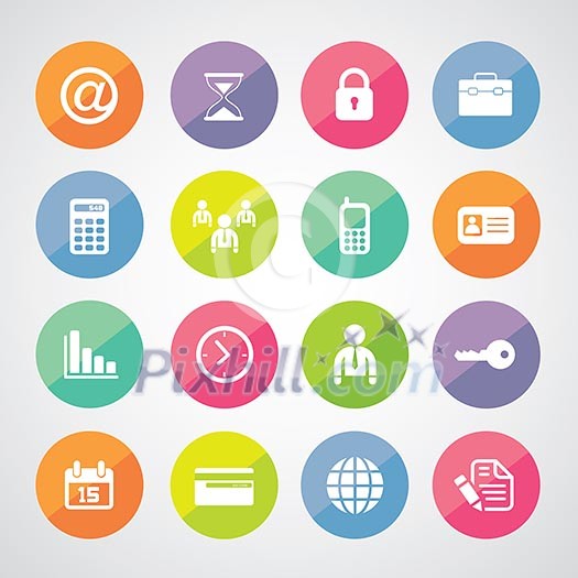 Business Icons set for use Business Icons set for use
