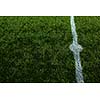 Soccery pitch - well cut grass of a soccer field