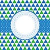 vector balnk template greeting card  