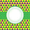 vector balnk template greeting card 